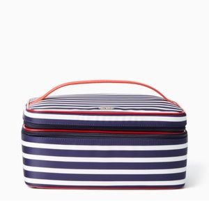 Kate Spade nylon Micah cosmetics case